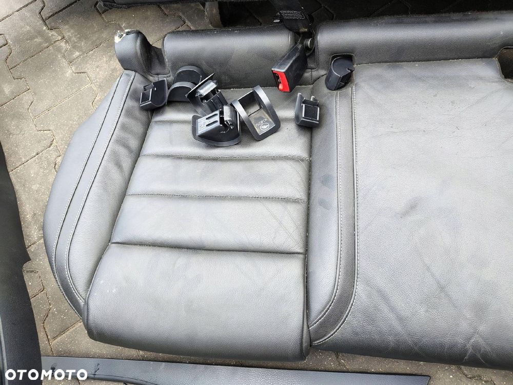 FOTEL FOTELE KANAPA TUNEL CZARNA SKÓRA GRZANE ELEKTRYCZNE GOLF 7 VII GTD HB - 3