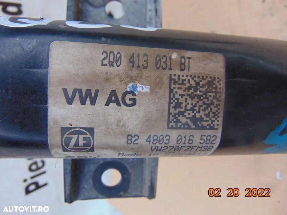 Arc cu telescop VW Polo 2G dupa 2017 arcuri telescoapte fata stanga dr - 3