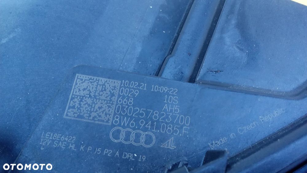 Lampa lewa Laser Audi A5 rs5 8w lift  USA kompletna ciemna Ameryka - 2