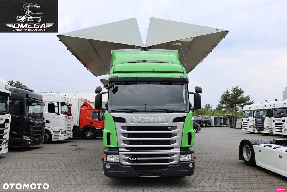 Scania G 440 PDE 237 Tyś km !!! ZESTAW / TANDEM / Kufer / Kontener / - 26