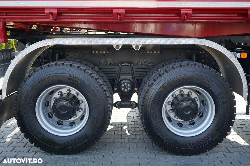 MAN TGS 41.480 / 8x8 / BASCULANĂ SPATE / MANUAL / NOU NOU / KH-KIPPER / - 32