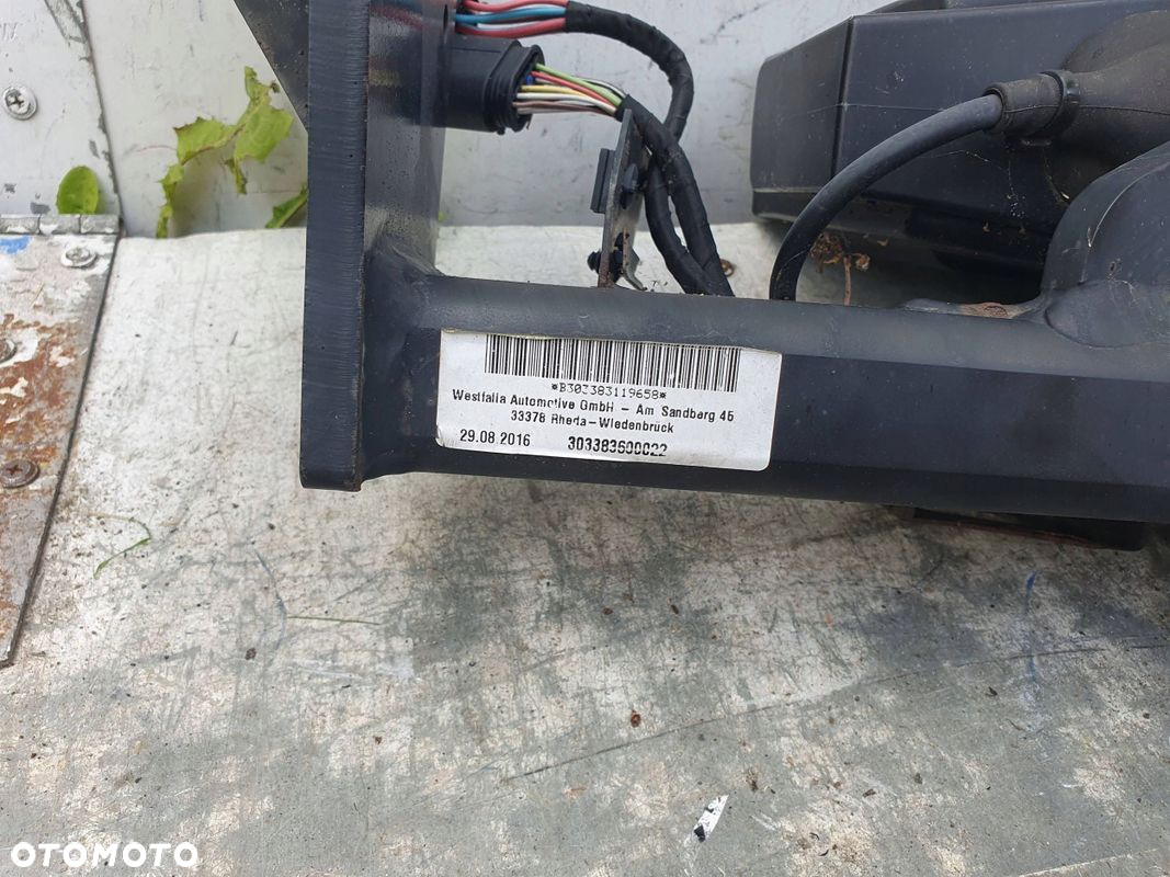 BMW 3 F30 F31 4 F32 F33 F36 hak holowniczy elektrycznie składany - 10
