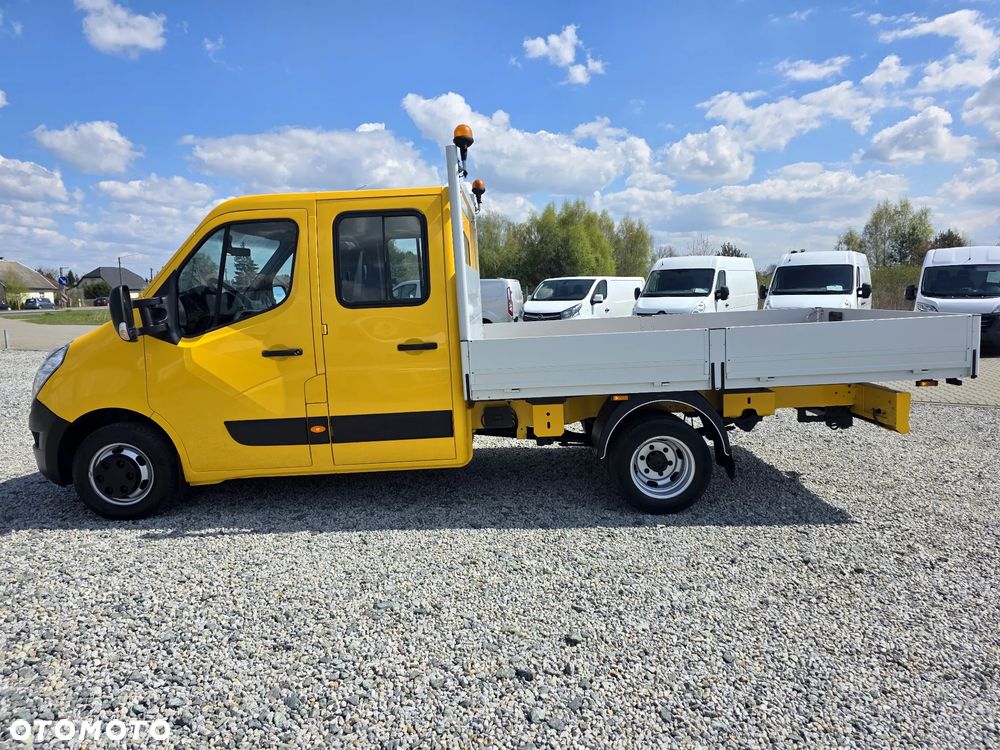 Renault MASTER 2,3 DCI 145 KONNA DOKA BRYGADÓWKA 7 OSOBOWA KLIMA WEBASTO SKRZYNIA 3,4M 150T/KM PRZEBIEGU GWARANCJA BLIŻNIAKI DO 3,5T - 2