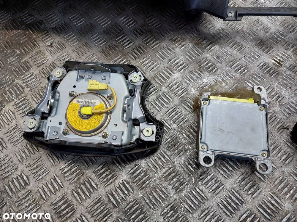 ZESTAW AIRBAG KOKPIT DESKA MODUŁ PODUSZKI PASY TOYOTA AVENSIS VERSO I - 6