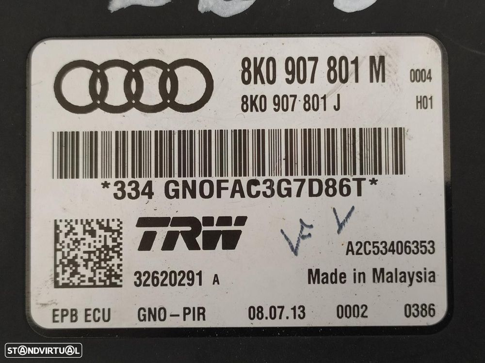 MODULO ELECTRONICO AUDI Q5 2013 -8K0907801M - 2