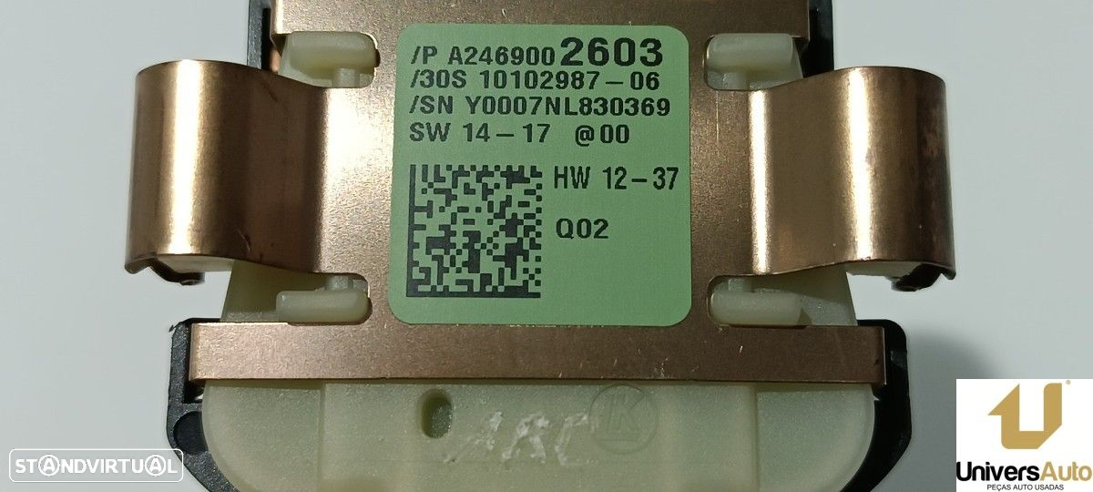 SENSOR DE CHUVA/LUZ MERCEDES CLASE B (W246) B 180 CDI (246.212) - 3