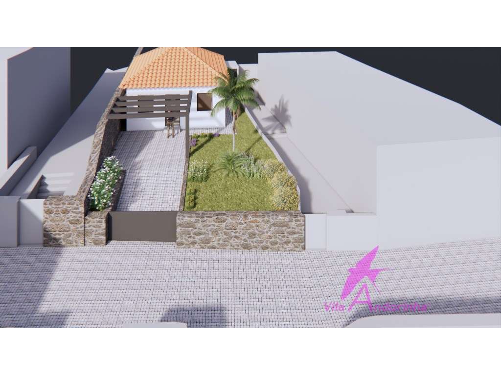 Moradia T1 ou T2 Totalmente Remodelada com Jardim e Estacionamento ... - Grande imagem: 3/12