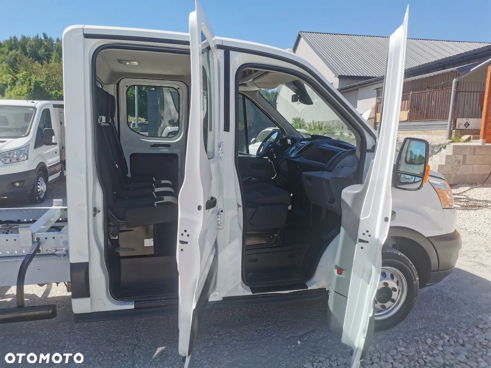 Ford Transit 2.0-170KM Brygadówka wywrotka Klima kiper doka Hak dubel na bliźniaku - 9