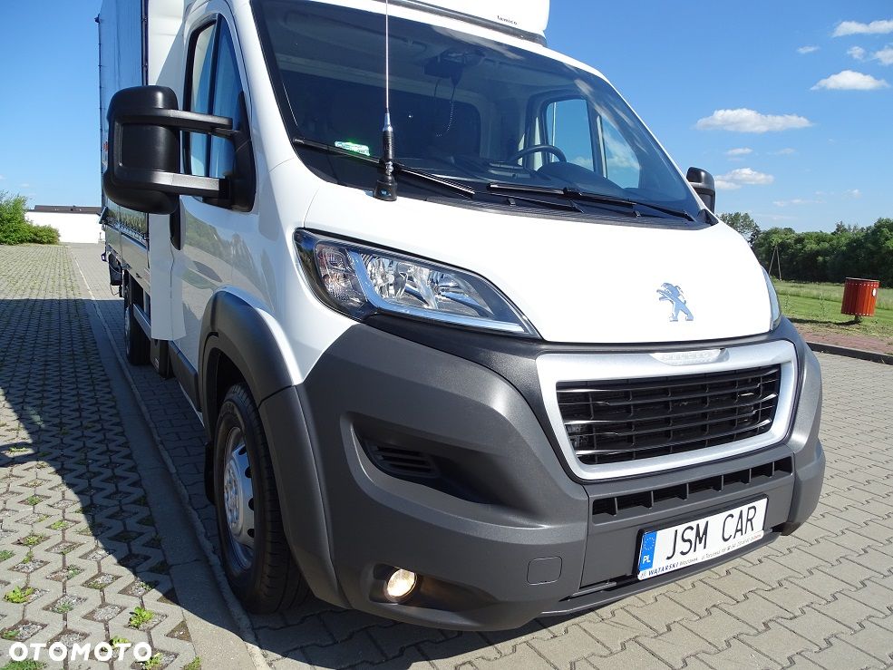 Peugeot Boxer 3.0 180 Km Ducato Plandeka 8 EuroPalet + WINDA BAR JAK NOWY!! Polski Salon 1 Wł.!! - 7