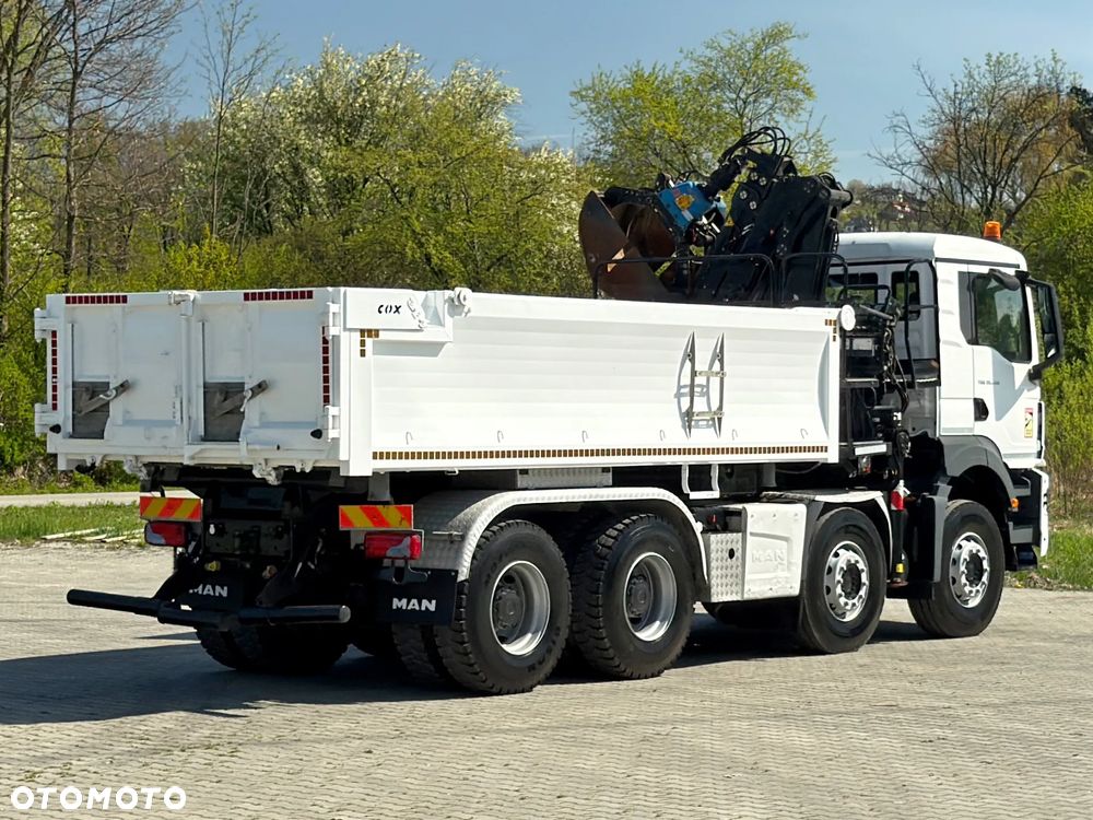 MAN TGS 35.470 * WYWROTKA 5,10 m + PILOT * HIAB Z - HIPRO 191 * 8x4 - 8
