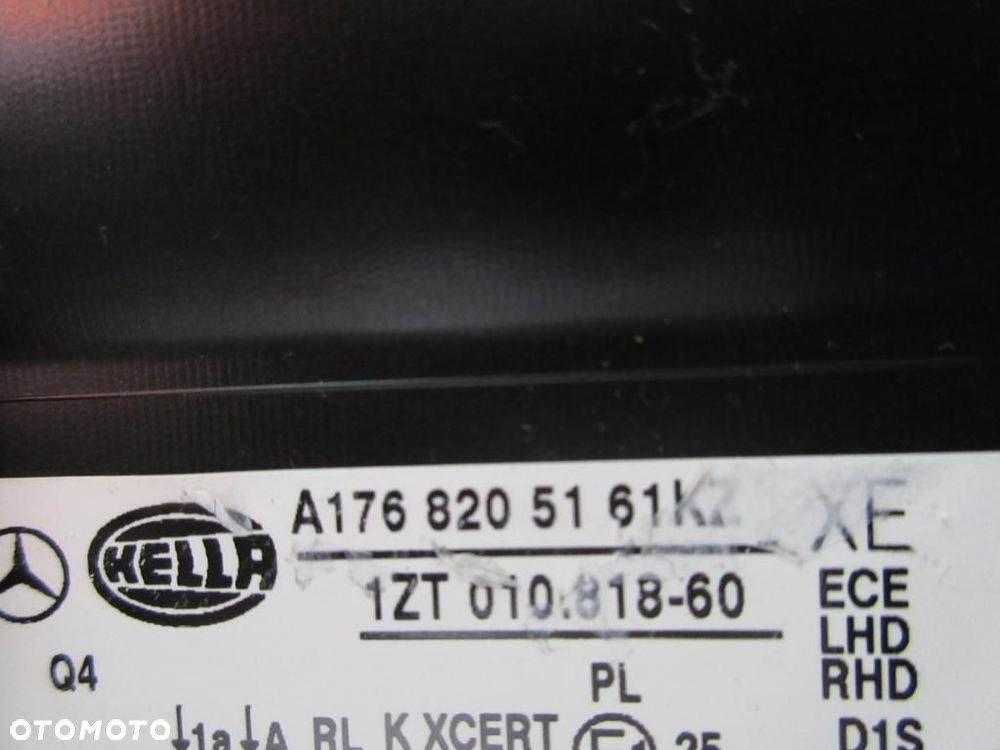 Lampa LEWA Xenon Mercedes A klasa 176 AMG A1768205161 - 4
