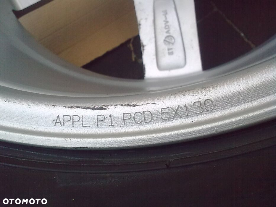 Felga alu oryg. ADVANTI 8.5x18, ET55 , 5x130, KBA 47325 ,Nowa, stan bd - 8