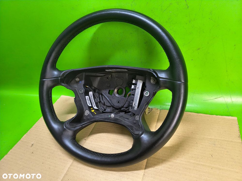 Kierownica skórzana z łopatkami w211 lift w219 w209 bardzo ładna - 2