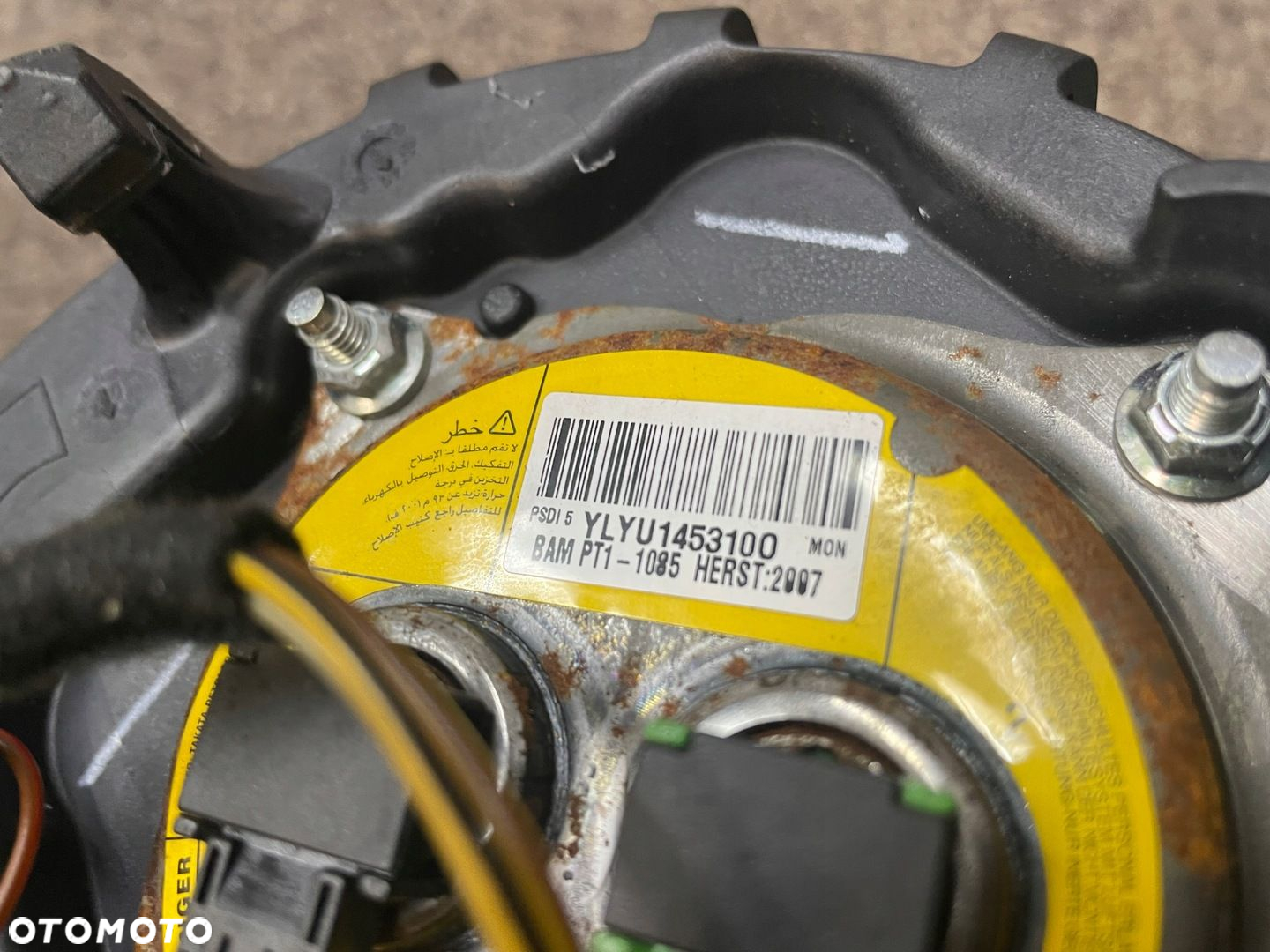 Poduszka powietrzna Airbag kierowcy SPORT MPAKIET wtyczki BMW E70 X5 E71 X6 - 8