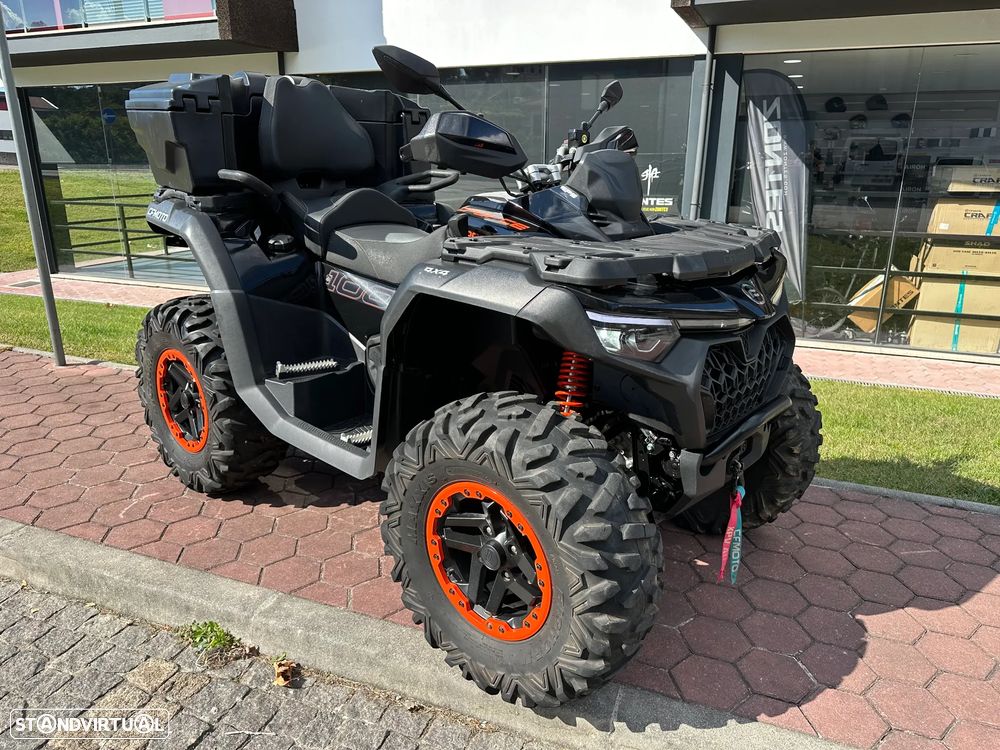 CF Moto C Force deslimitada, top case, pneus maxxis - 11