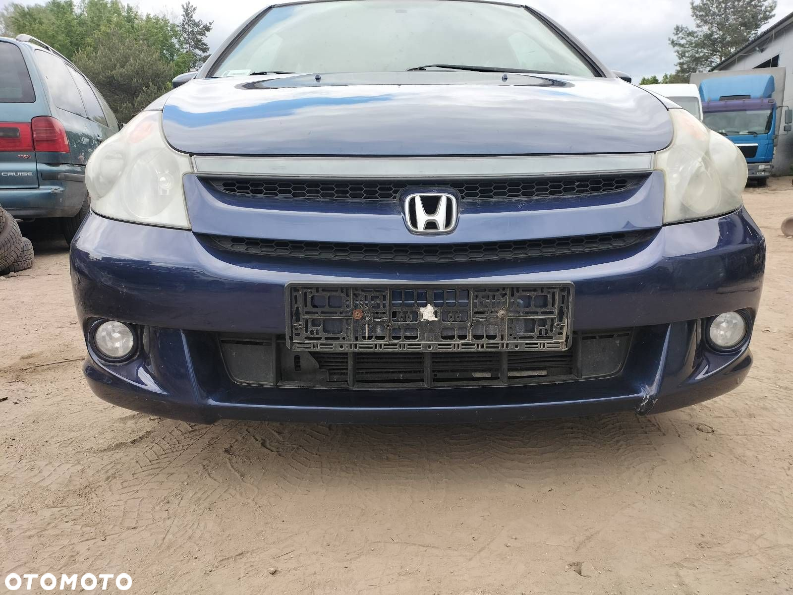 KOMPLETNY PRZÓD MASKA ZDERZAK LAMPA BŁOTNIK HONDA STREAM I B92P LIFT - 9