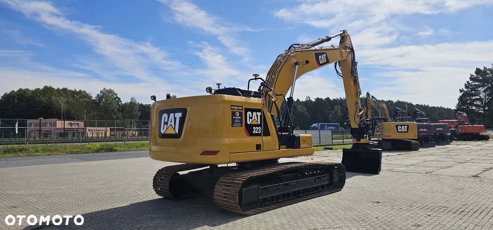 Caterpillar 323 Next Gen głowica Engcon Leica MCP80 szczypce - 5