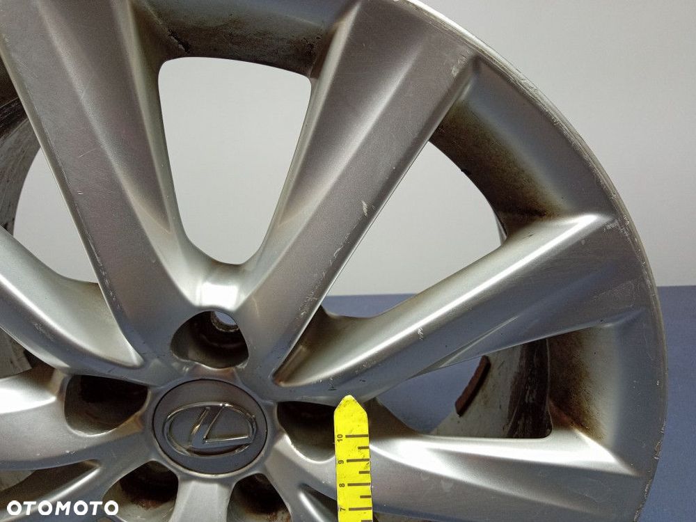 LEXUS IS III XE30 FELGA ALUMINIOWA 7,5JX17 ET45 5X114,3 1 SZT - 6