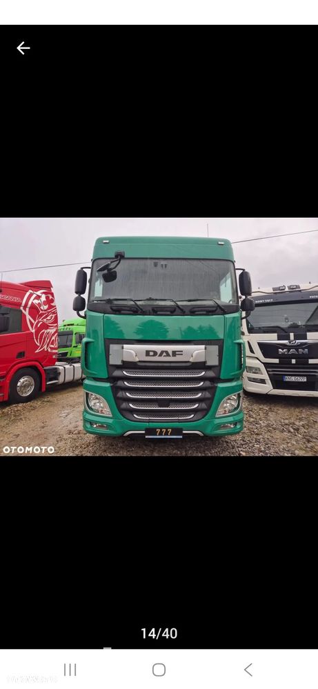 DAF XF ORYGINALNY PRZEBIEG z Niemiec / TANDEM ZESTAW PRZEJAZDOWY Z WINDĄ - 8