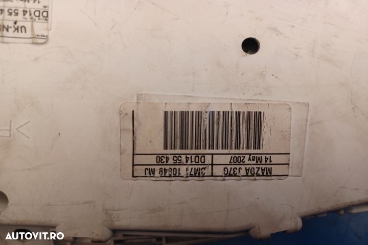 Ceasuri bord 3M7110849MJ DD1455430 Mazda 2 DE [2007 - 2010] Hatchback - 3