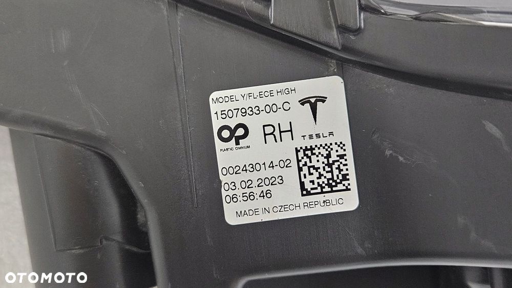 HALOGEN DRL LED HIGH PRAWY TESLA MODEL Y 2020- - 11