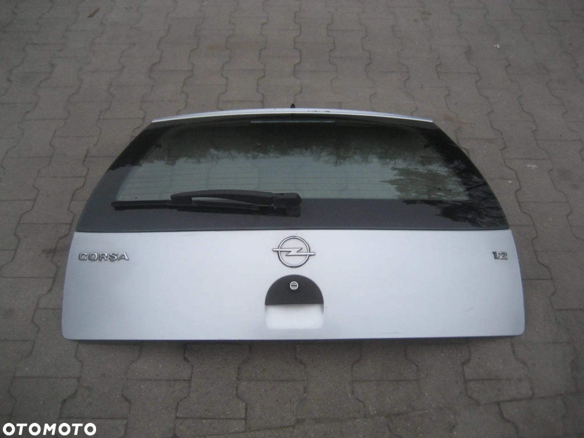 opel corsa c 00-06 klapa pokrywa bagażnika szyba wersja 5dz  kod lakieru Z147 - 1