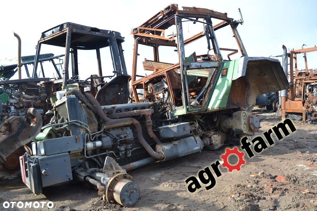 Fendt 312 309 308 310 311 części używane skrzynia silnik most oś napęd podnośnik zwolnica obudowa - 1