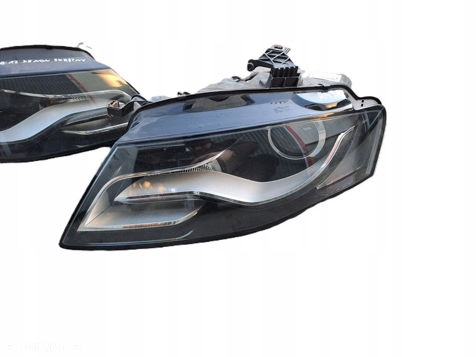 AUDI A4 B8 07-11R REFLEKTOR BI-XENON SKRĘTNY PRZÓD LEWY PRAWY KOMPLET EU - 3