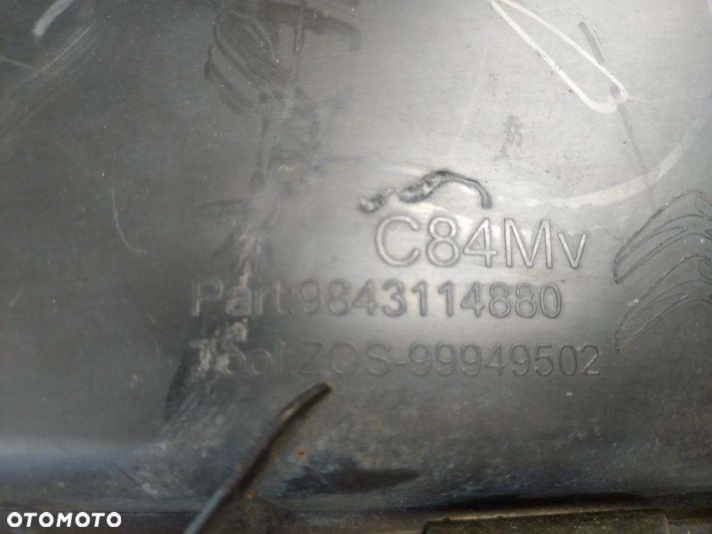CITROEN C5 AIRCROSS LIFT 22- 9843114880 9843114980 WLOT KIEROWNICA POWIETRZA W ZDERZAK PRZÓD PRAWA LUB LEWA ORYGINAŁ! - 5