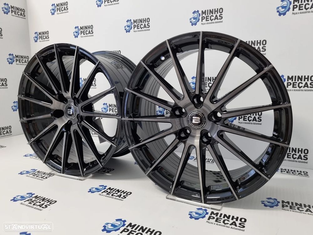 Jantes BUTZI Rider em 19 (5x120) Preto Face Brushed - 2