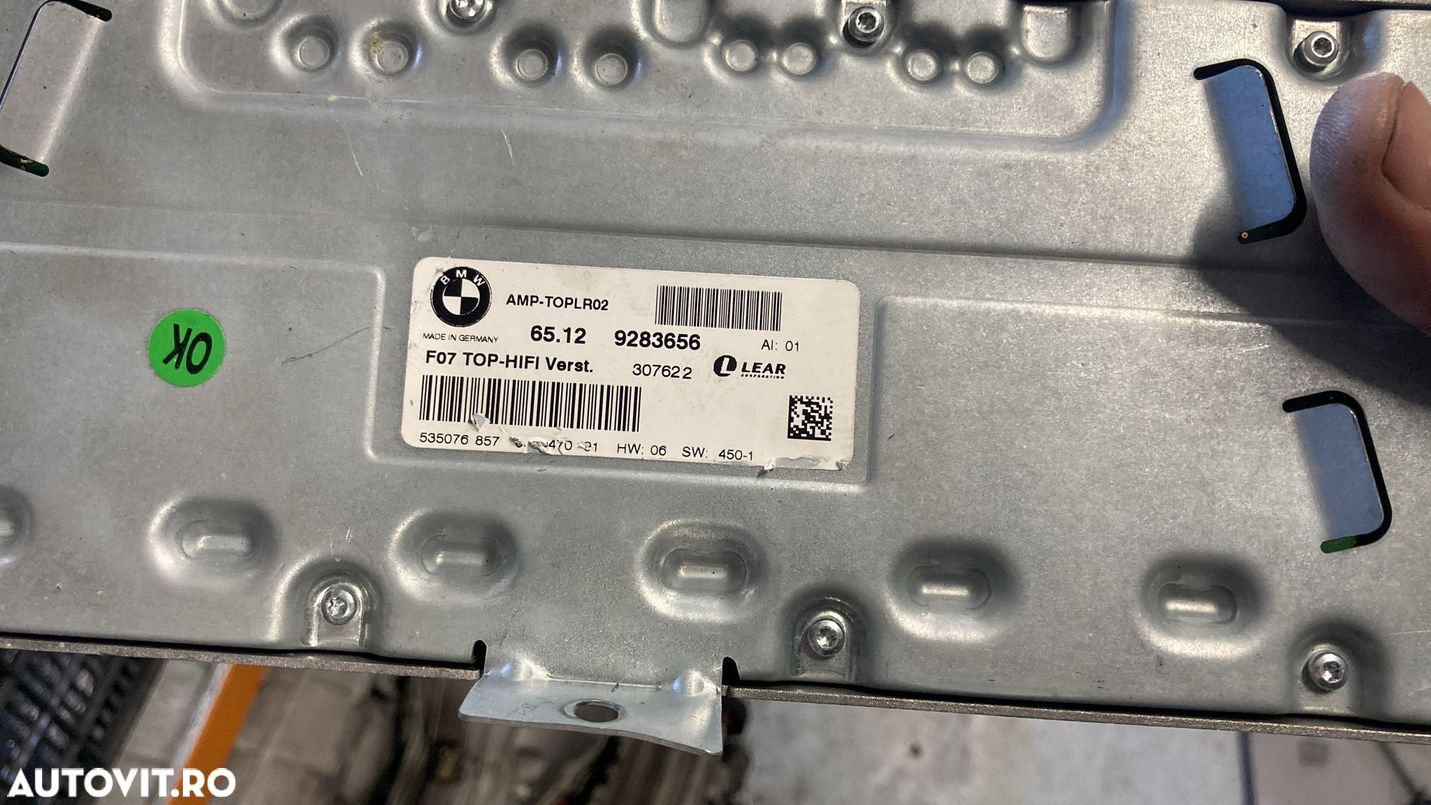 Amplificator modul sunet top hi fi logic 7 bmw x3 x5 x6 server a 5 ,6,7 - 1