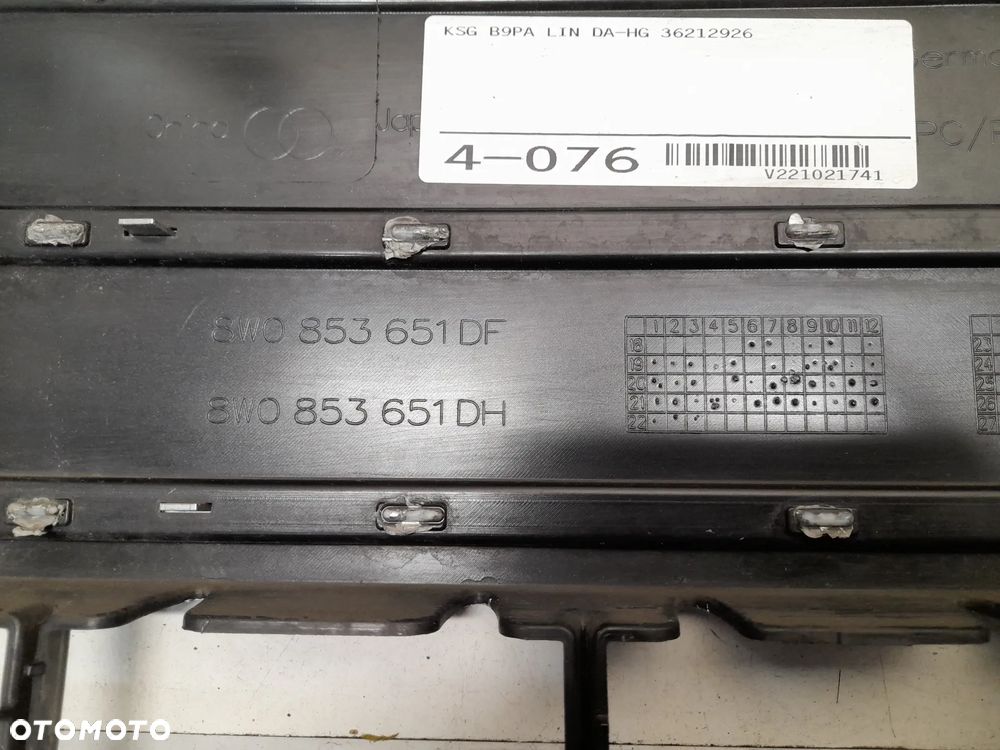 AUDI A4 B9 LIFT 19r- atrapa chłodnicy grill 8W0853651DF - 10