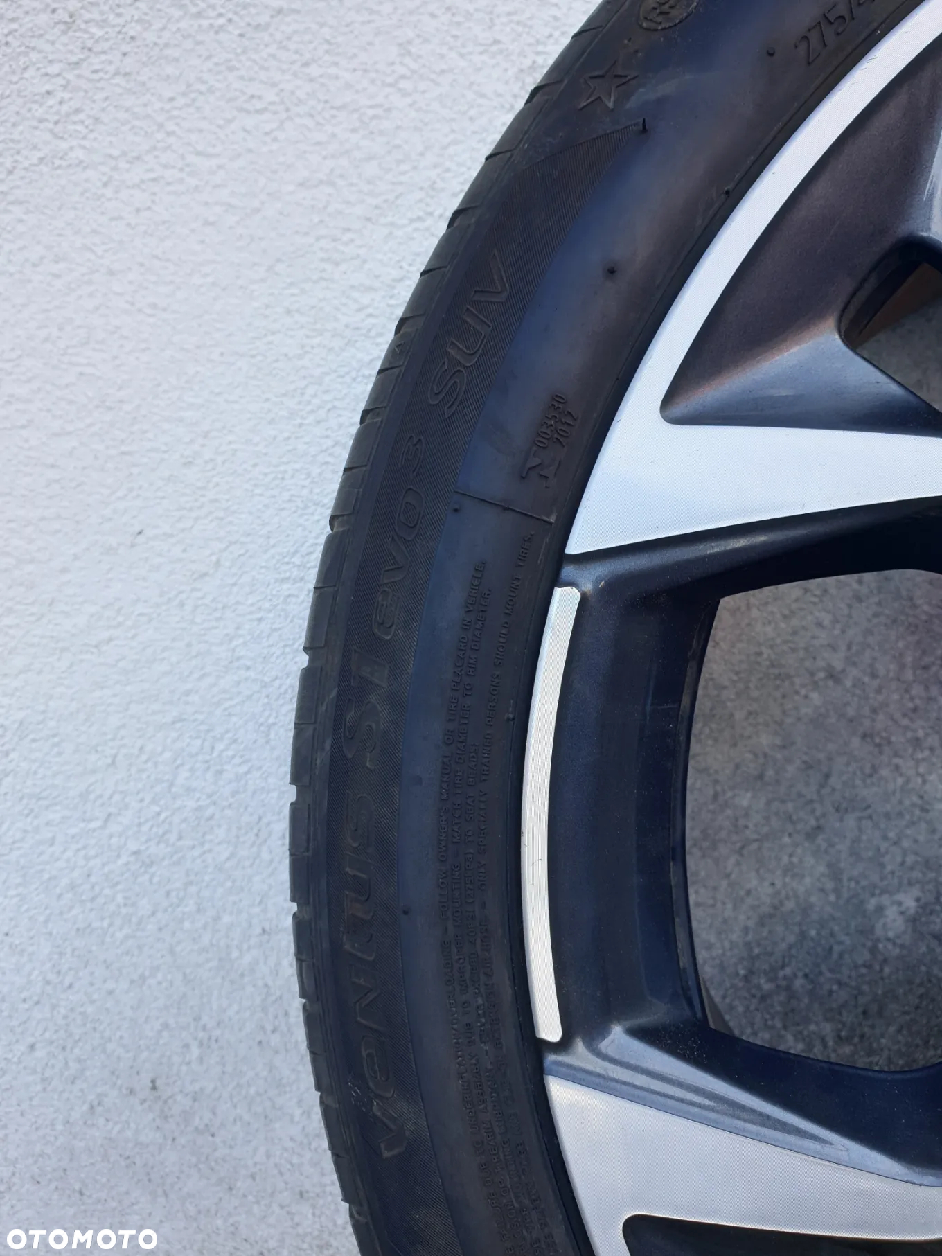 KOŁO FELGA ALUMINIOWA ALUFELGA OPONA HANKOOK Z OPONĄ 21 CALI 275 / 40 R 21 BMW X5 G05 X6 G06 X7 6885460 - 5