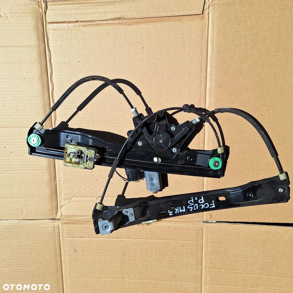 PODNOSNIK MECHANIZM SZYBY PRAWY PRZOD FOCUS MK3 - 2