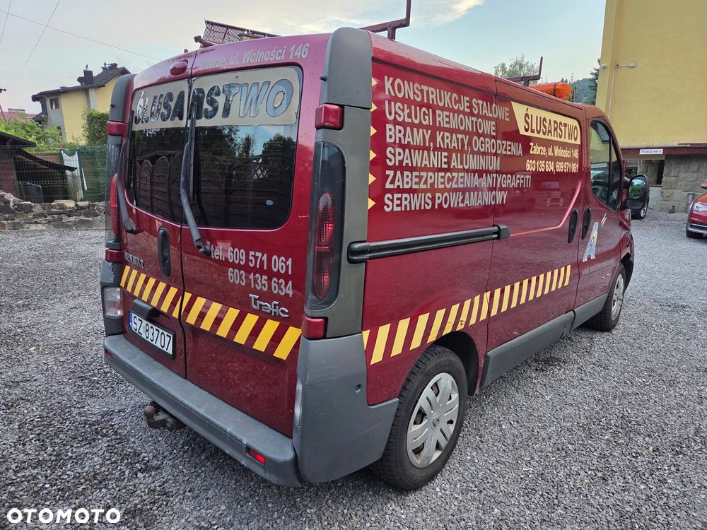 Renault TRAFIC PACK CLIM, pierwszy właściciel, po serwisie olejowym. - 3