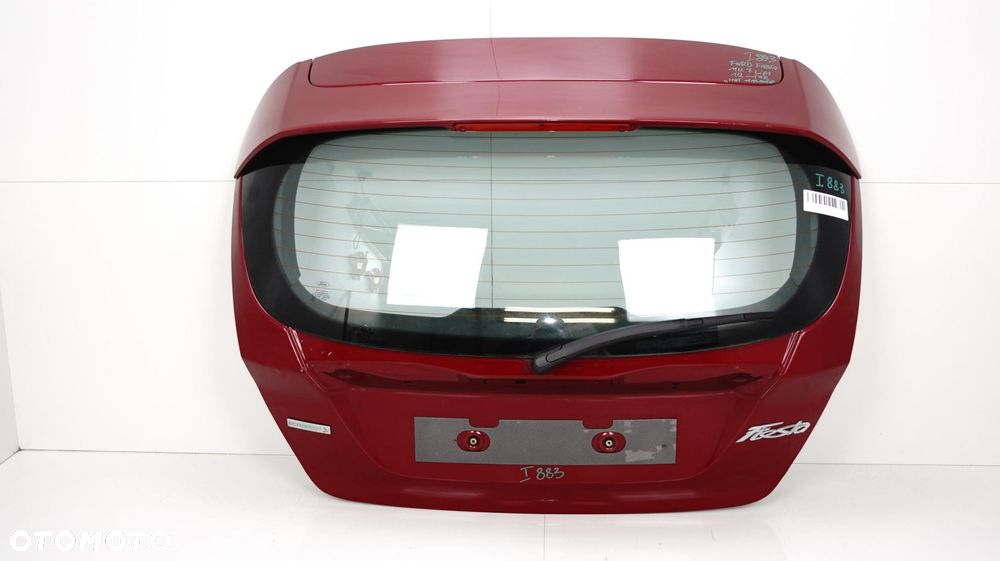 KLAPA BAGAŻNIKA TYŁ FORD FIESTA MK7 LIFT 12-17R 9RTE - 1