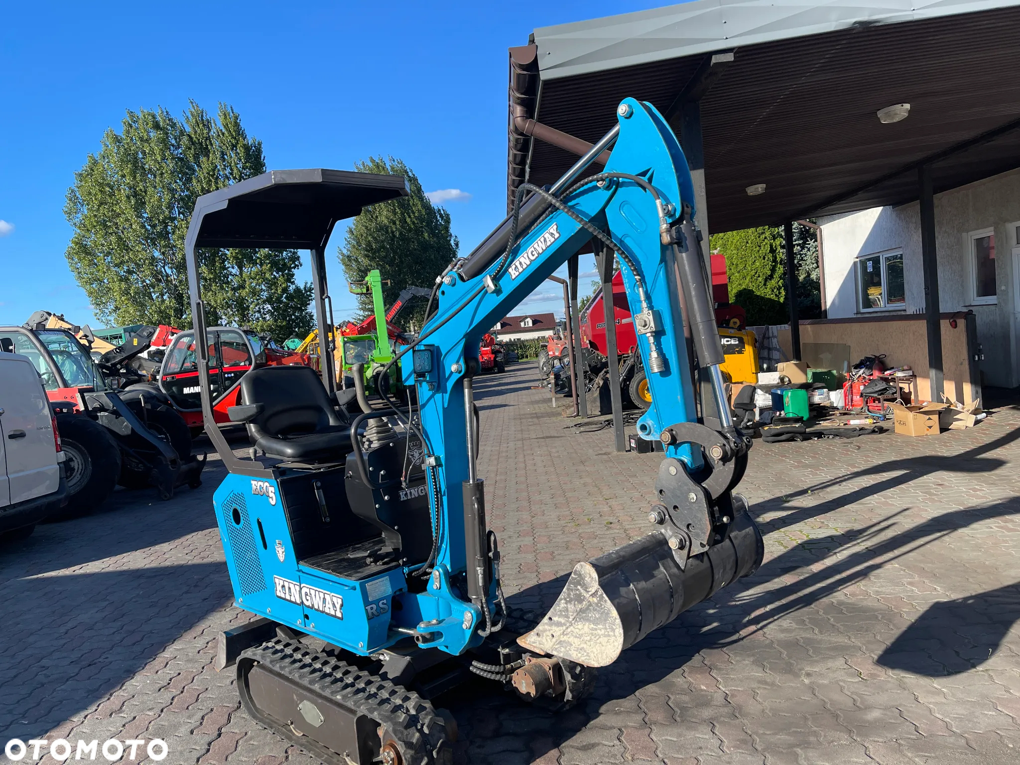 Kingway Minikoparka Kingway ECO 5 RS XN10 Rok 2023 Jak nowa Mini Koparka PEŁEN OSPRZĘT W CENIE - 16