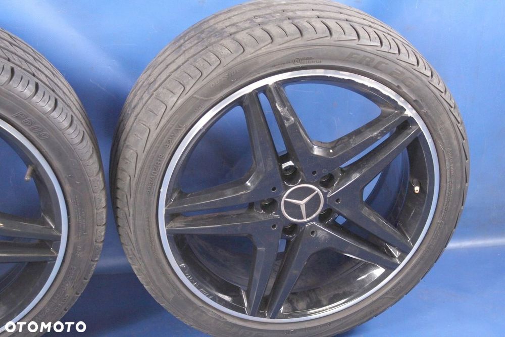 FELGI ALUMINIOWE MERCEDES SLK W171 06r 18 AMG 1 SZT SPAWANA - 7