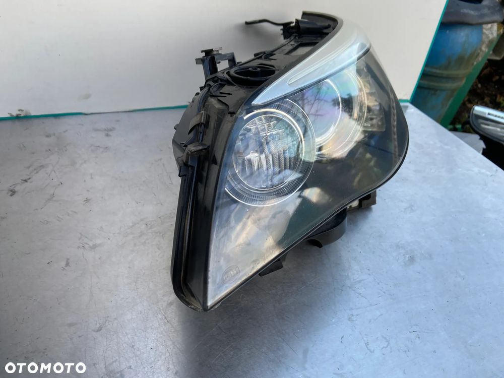 BMW 5 E60 E61 03-07 LAMPA XENON DYNAMIC LEWY PRZÓD KOMPLETNA, ORYG, EUROPA - 6
