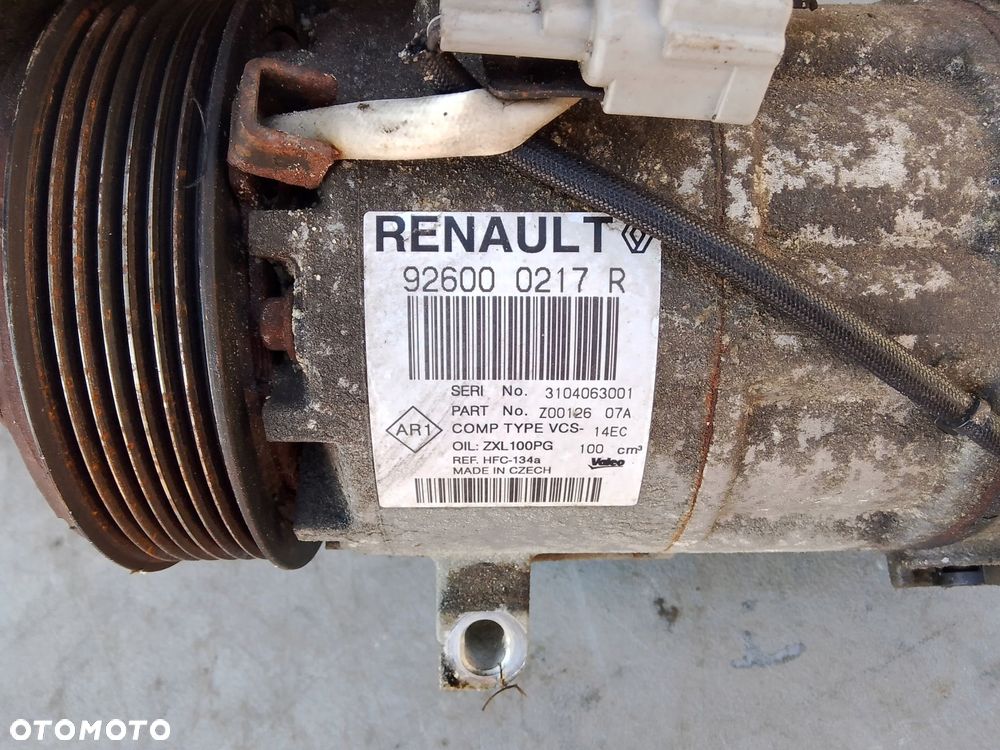 sprężarka klimatyzacji renault captur i 1.2 tce 926000217r - 4