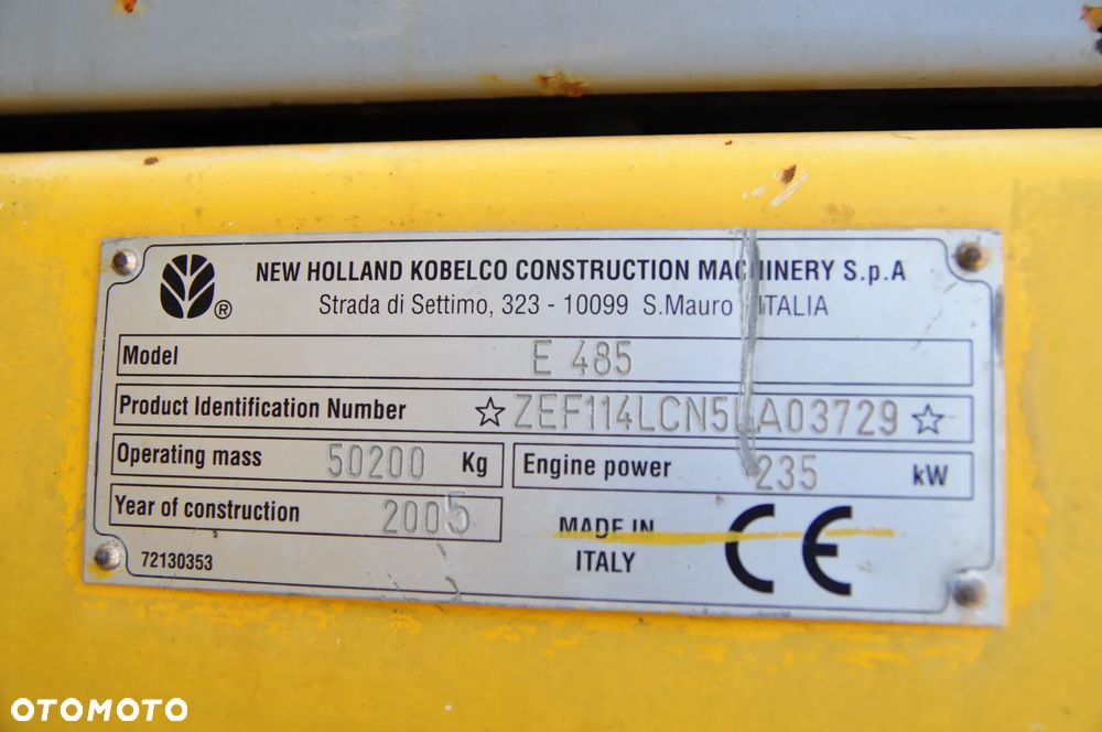 Gąsienice łańcuch New Holland E 485 - 3