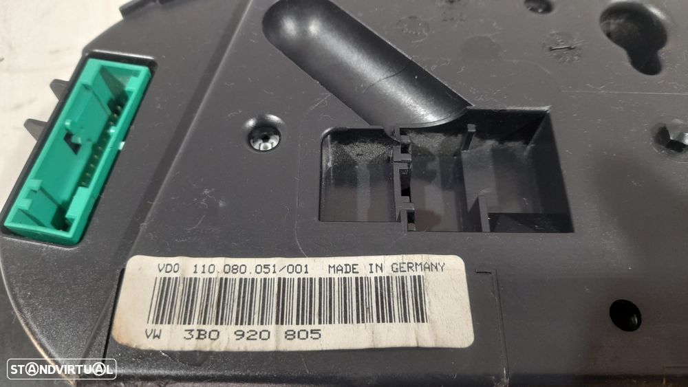 QUADRANTE MOSTRADORES PAINEL INSTRUMENTOS 3B0920805 VD011008051 11008051 VWZ7Z0Y3224216 VW VOLKSWAGEN PASSAT B5 B5.5 - 9