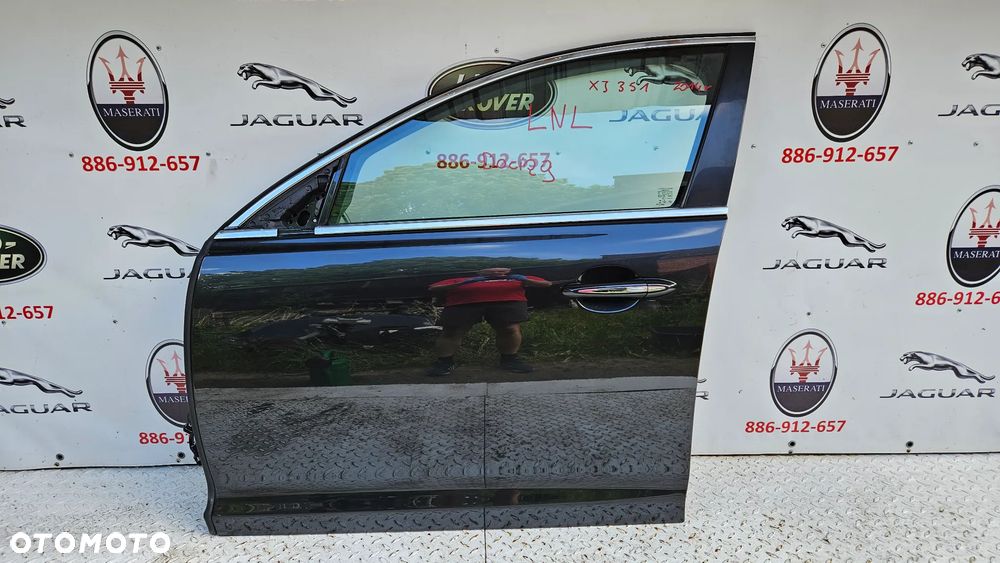 Jaguar XJ 351 LIFT 2014- DOCIĄG drzwi przód lewy Drzwi przednie lewe LNL - 1