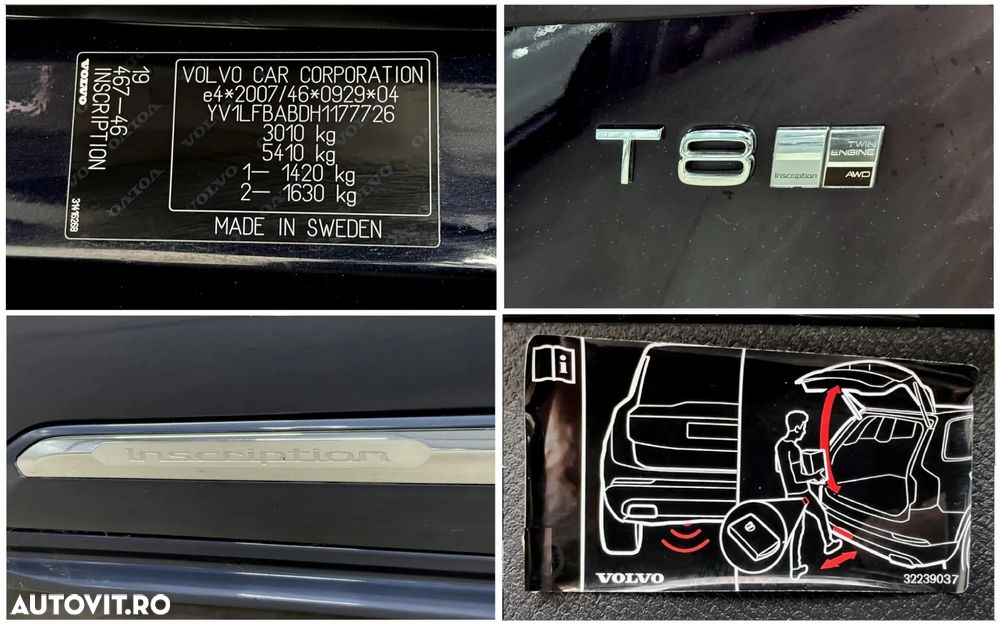 Volvo XC 90 T8 AWD Twin Engine Geartronic Inscription - 6