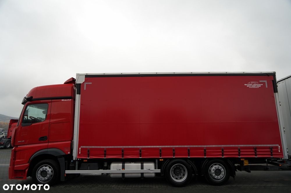 Mercedes-Benz ACTROS 2545 / ZESTAW TANDEM 120 M3 / PRZEJAZDOWY / 6x2 / BIG SPACE / WIELTON / 2021 - 10