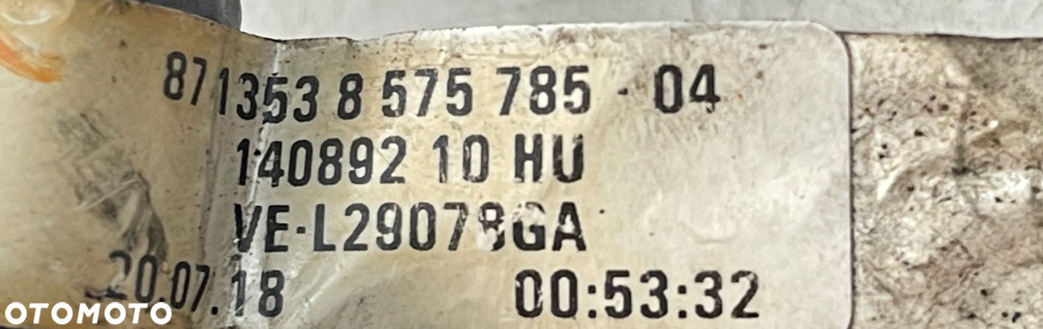 PRZEWÓD PALIWOWY SILNIKA BMW G11 G12 G30 8575785 - 4