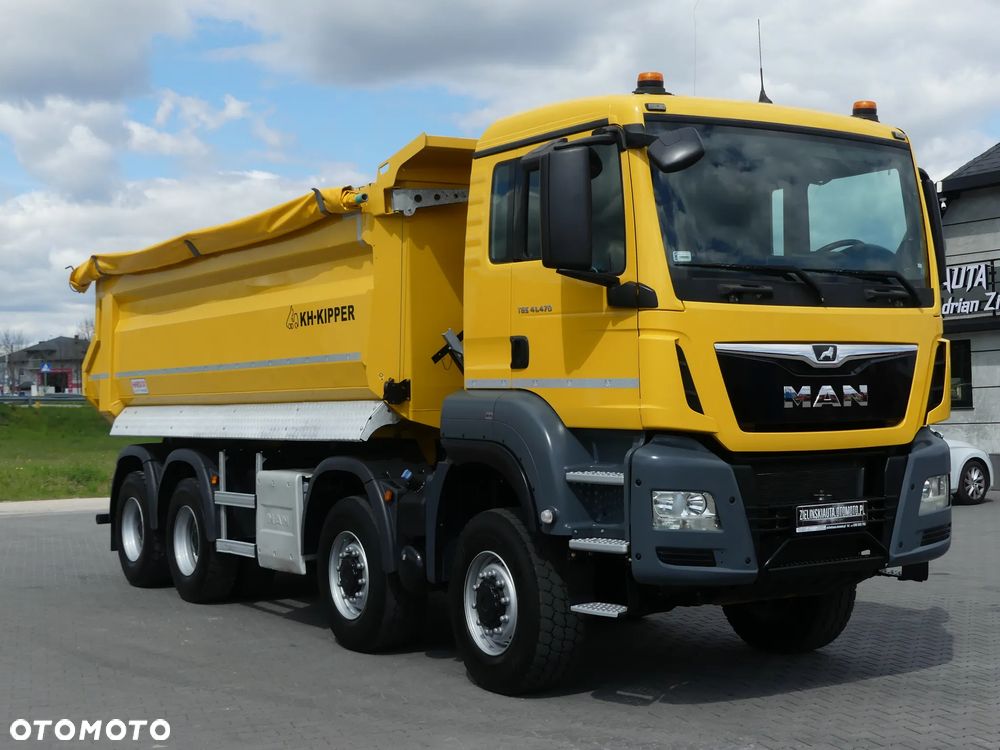 MAN TGS 41.470 / 8x8 / WYWROTKA KH-KIPPER / MANUAL / EURO 6 / - 24