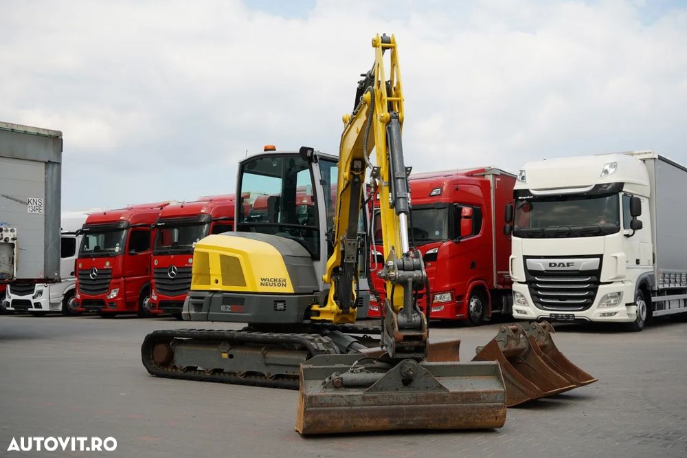 Wacker NEUSEON EZ50 / MINI EXCAVATOR / 2022 / 3.200 ORE / SET CUPĂ - 7
