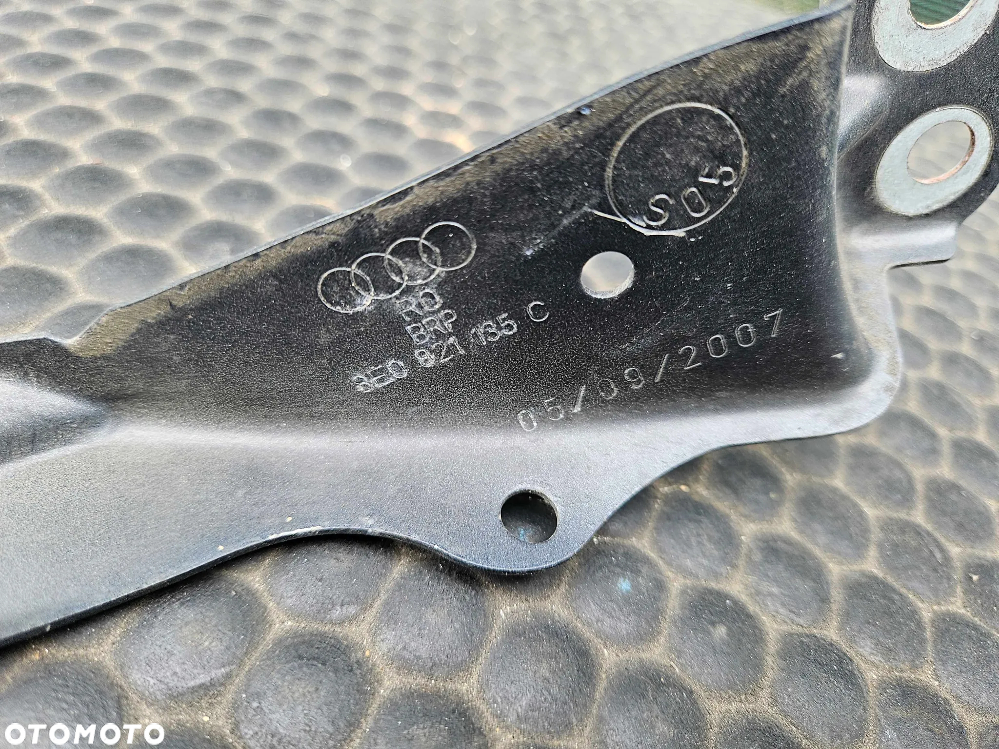 Slizg Mocowanie Blotnika Zderzaka Przod Przednie Kierownica Powietrza Audi A4 B7 Kombi Avant Sedan - 18