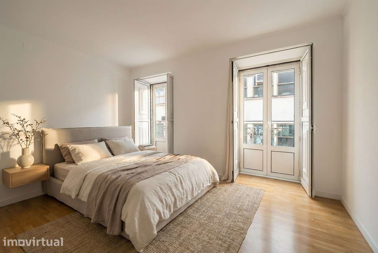 Apartamento T3 com terraço e garagem Avenida da Liberdade - Grande imagem: 4/39